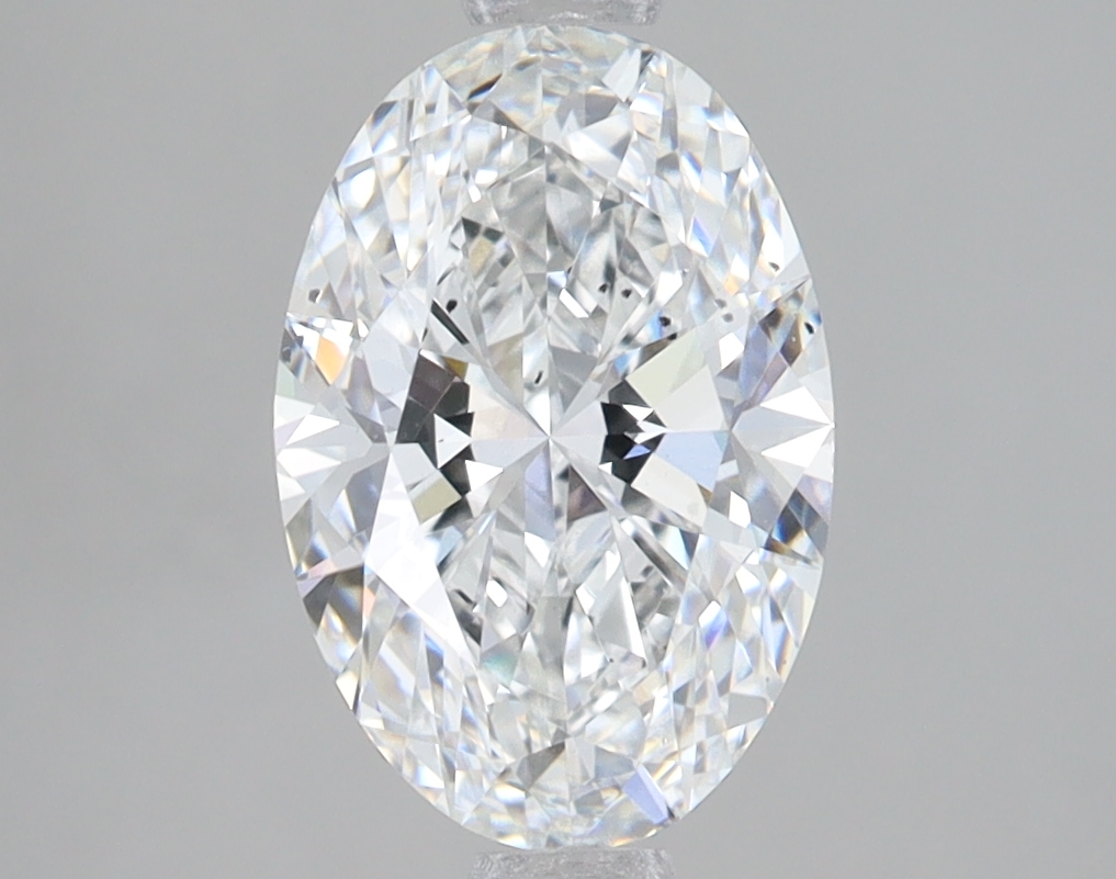 Lab Grown 2 Carat, E Colour, <br/>SI1 Clarity OVAL Diamond