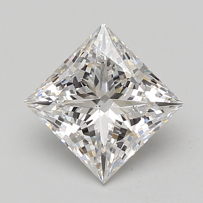 Lab Grown 2.82 Carat, E Colour, <br/>VS2 Clarity PRINCESS Diamond