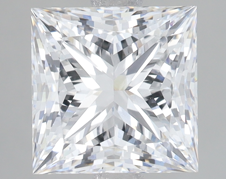 Lab Grown 3.1 Carat, D Colour, <br/>VS1 Clarity PRINCESS Diamond