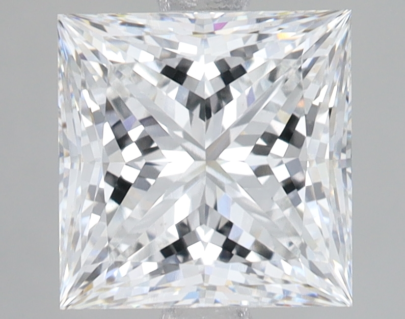 Lab Grown 3.05 Carat, D Colour, <br/>VS1 Clarity PRINCESS Diamond
