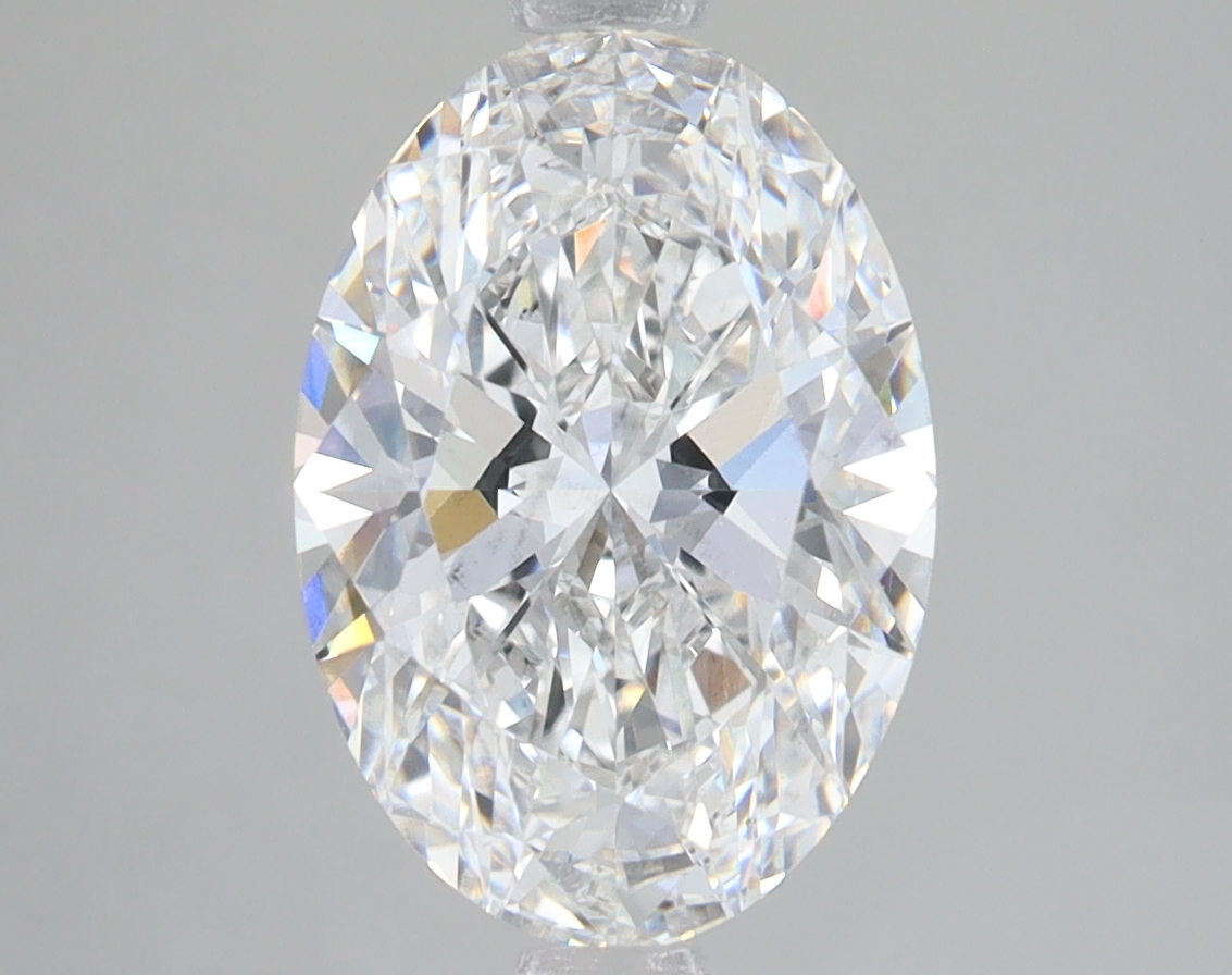 Lab Grown 3.01 Carat, E Colour, <br/>VS2 Clarity OVAL Diamond