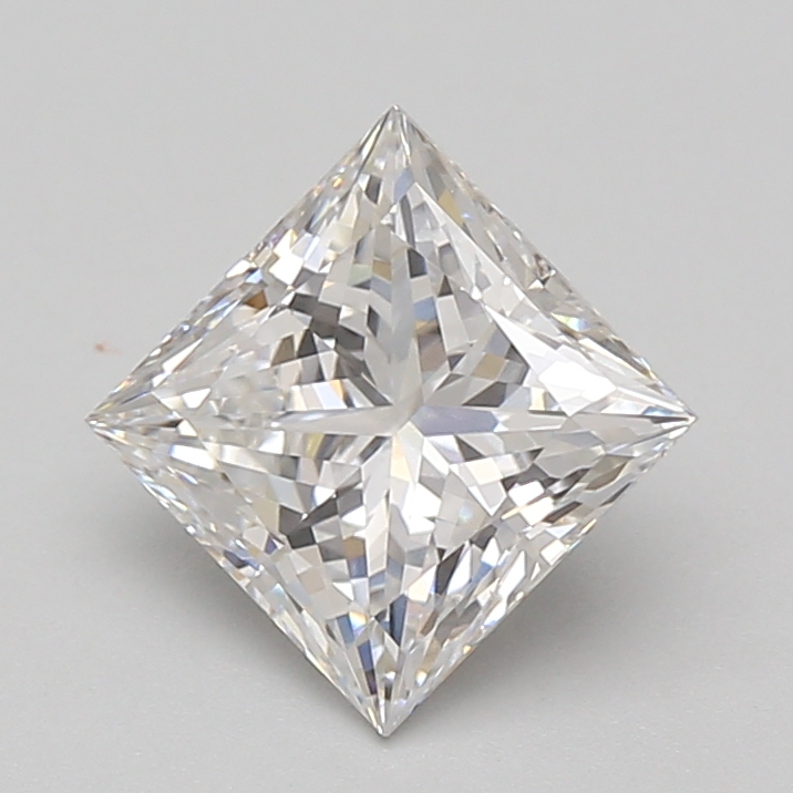 Lab Grown 2.09 Carat, E Colour, <br/>VS1 Clarity PRINCESS Diamond