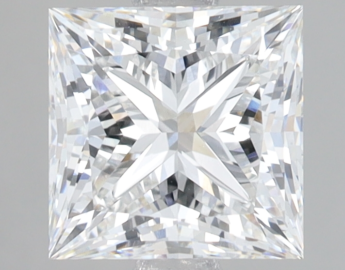 Lab Grown 2.41 Carat, E Colour, <br/>VS1 Clarity PRINCESS Diamond