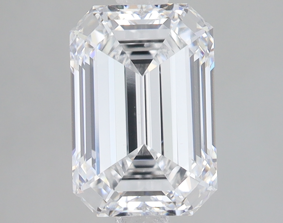 Lab Grown 2.53 Carat, D Colour, <br/>VS2 Clarity EMERALD Diamond