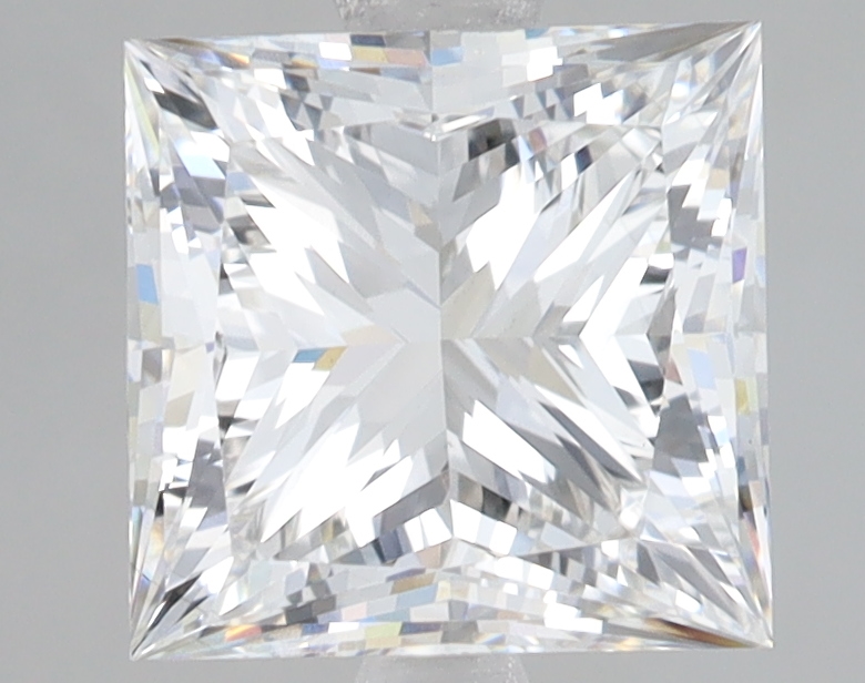 Lab Grown 3 Carat, E Colour, <br/>VS1 Clarity PRINCESS Diamond