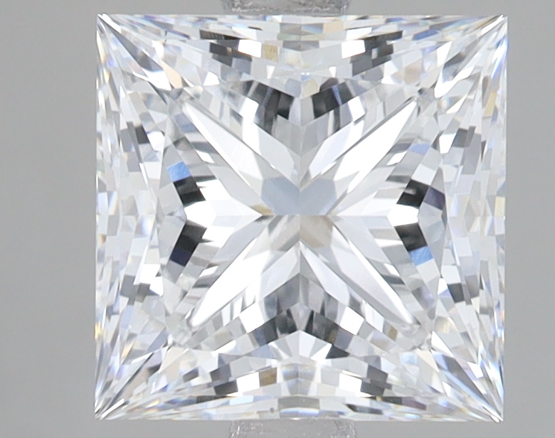 Lab Grown 3.1 Carat, D Colour, <br/>VS1 Clarity PRINCESS Diamond