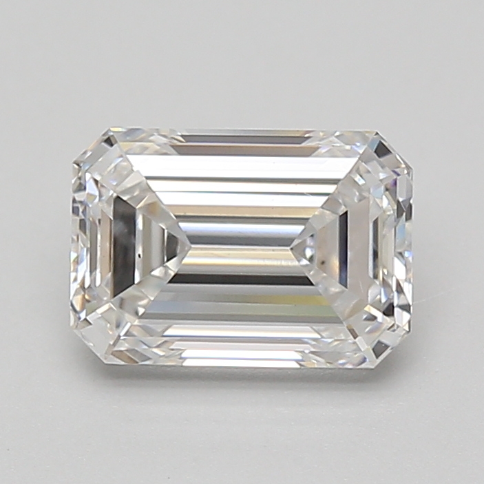 Lab Grown 2.06 Carat, D Colour, <br/>VS2 Clarity EMERALD Diamond