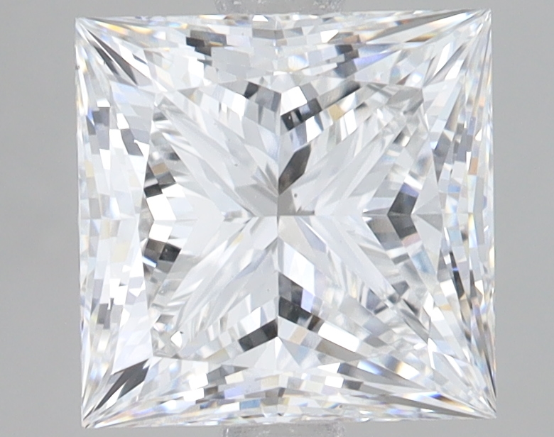 Lab Grown 3.01 Carat, E Colour, <br/>VS1 Clarity PRINCESS Diamond