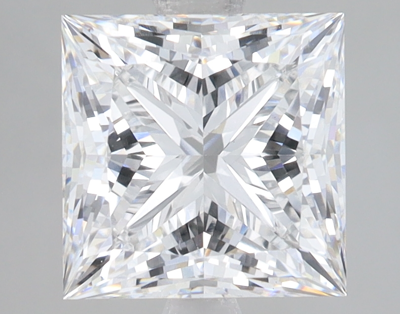 Lab Grown 3.06 Carat, D Colour, <br/>VS1 Clarity PRINCESS Diamond