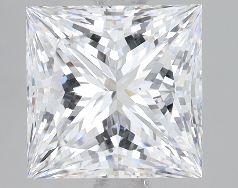 Lab Grown 3.02 Carat, D Colour, <br/>VS1 Clarity PRINCESS Diamond
