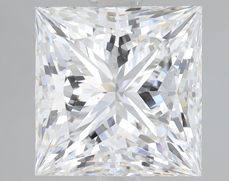 Lab Grown 3.01 Carat, E Colour, <br/>VS1 Clarity PRINCESS Diamond