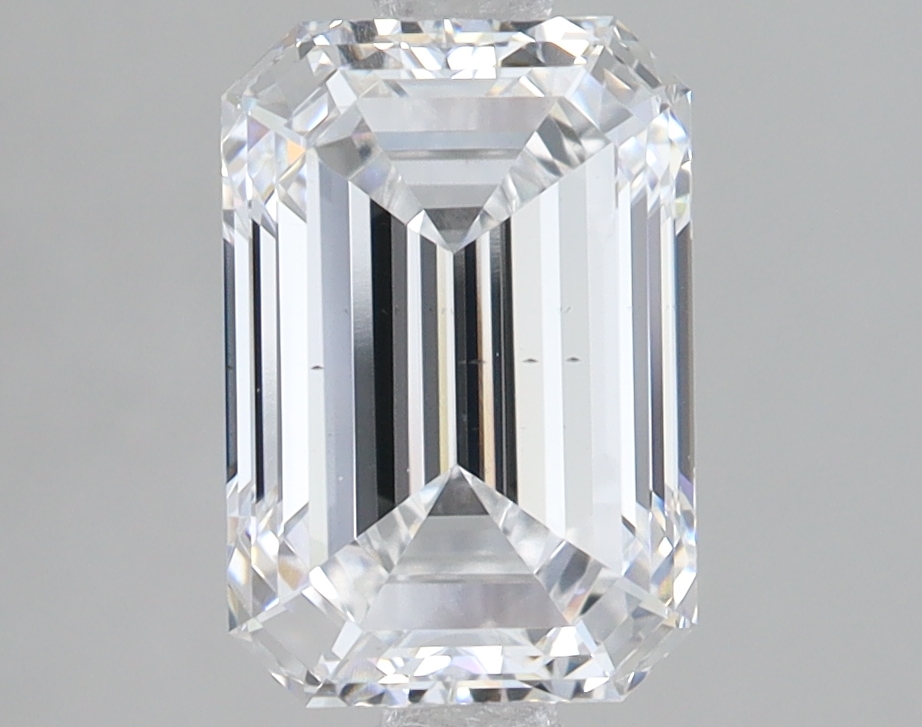 Lab Grown 2.59 Carat, D Colour, <br/>VS2 Clarity EMERALD Diamond