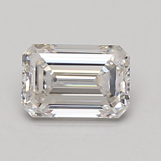 0.86 carat emerald lab-grown diamond