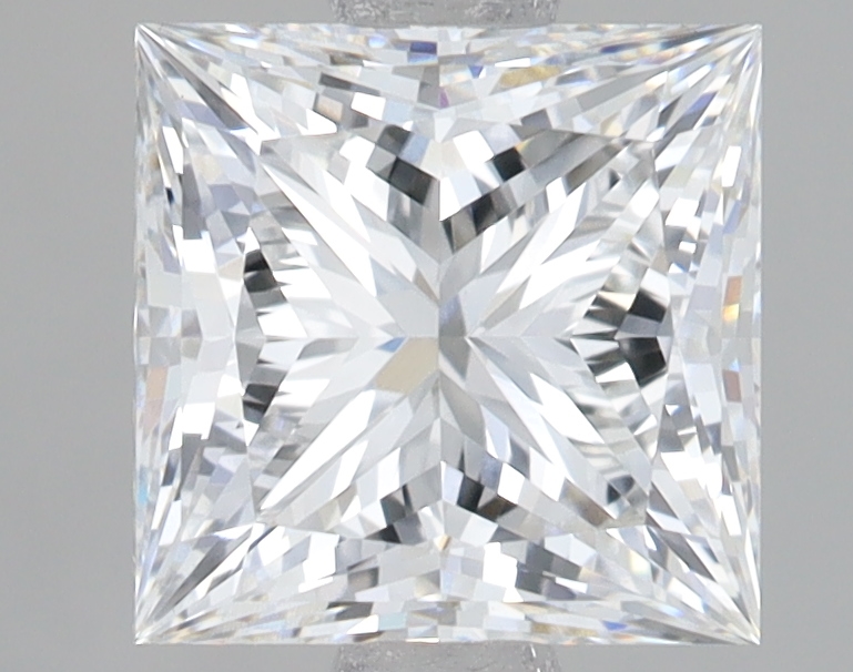 Lab Grown 2.07 Carat, E Colour, <br/>VS1 Clarity PRINCESS Diamond