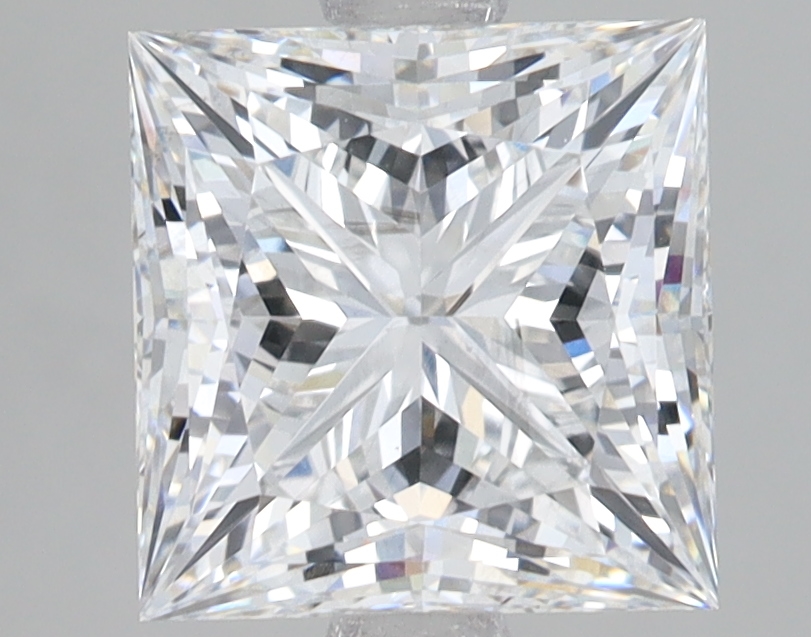Lab Grown 3.11 Carat, E Colour, <br/>VS2 Clarity PRINCESS Diamond