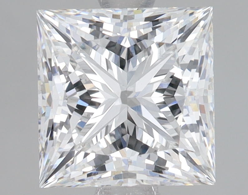 Lab Grown 2.08 Carat, E Colour, <br/>VS1 Clarity PRINCESS Diamond
