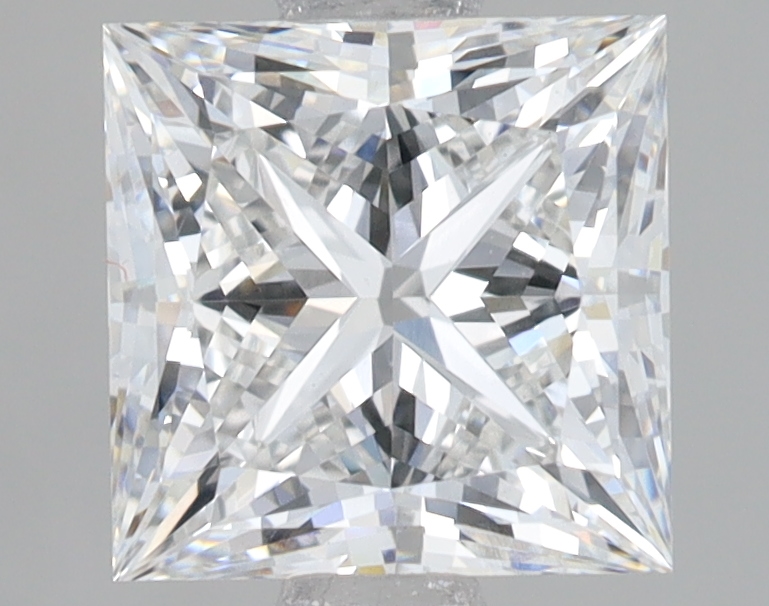Lab Grown 2.08 Carat, D Colour, <br/>VS1 Clarity PRINCESS Diamond