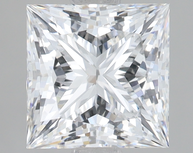 Lab Grown 2.08 Carat, D Colour, <br/>VS1 Clarity PRINCESS Diamond
