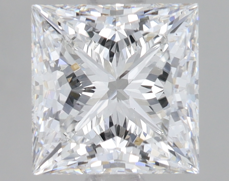 Lab Grown 2.09 Carat, E Colour, <br/>VS1 Clarity PRINCESS Diamond