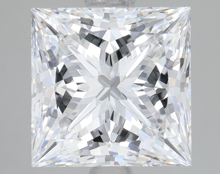 Lab Grown 3.06 Carat, D Colour, <br/>VS1 Clarity PRINCESS Diamond