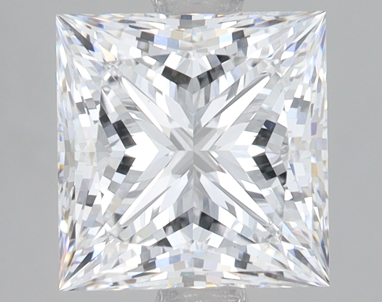 Lab Grown 2.78 Carat, E Colour, <br/>VS1 Clarity PRINCESS Diamond