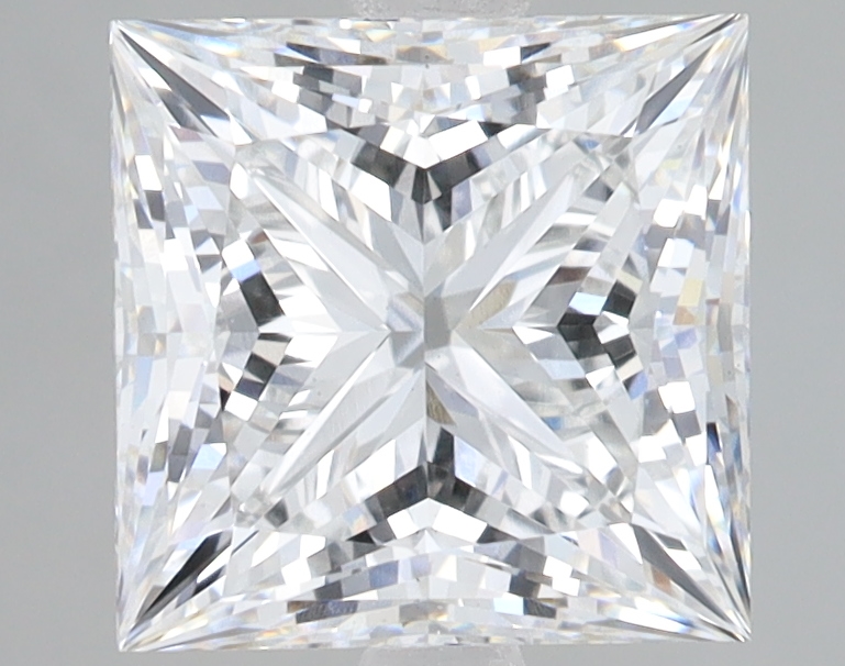 Lab Grown 3.02 Carat, E Colour, <br/>VS1 Clarity PRINCESS Diamond