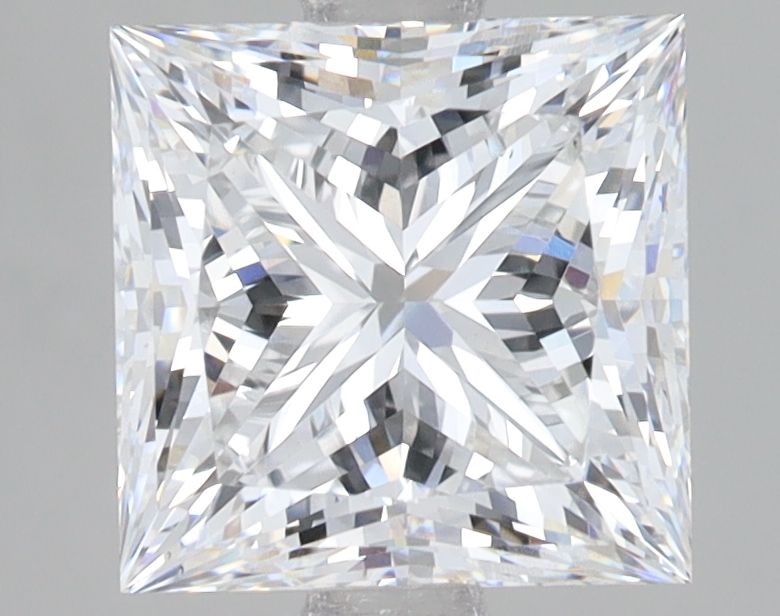 Lab Grown 3.07 Carat, D Colour, <br/>VS1 Clarity PRINCESS Diamond