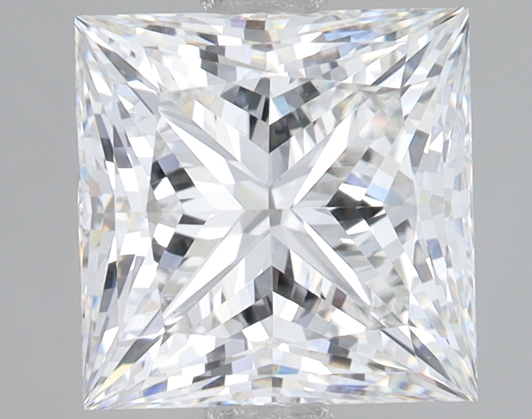 Lab Grown 2.72 Carat, E Colour, <br/>VS1 Clarity PRINCESS Diamond