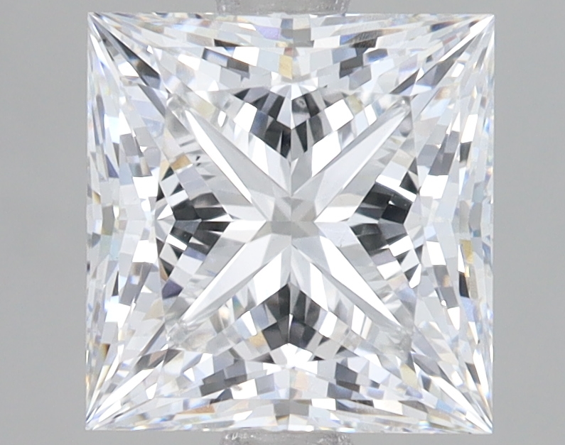 Lab Grown 2.95 Carat, D Colour, <br/>VS1 Clarity PRINCESS Diamond