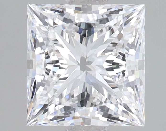 Lab Grown 2.06 Carat, D Colour, <br/>VS1 Clarity PRINCESS Diamond