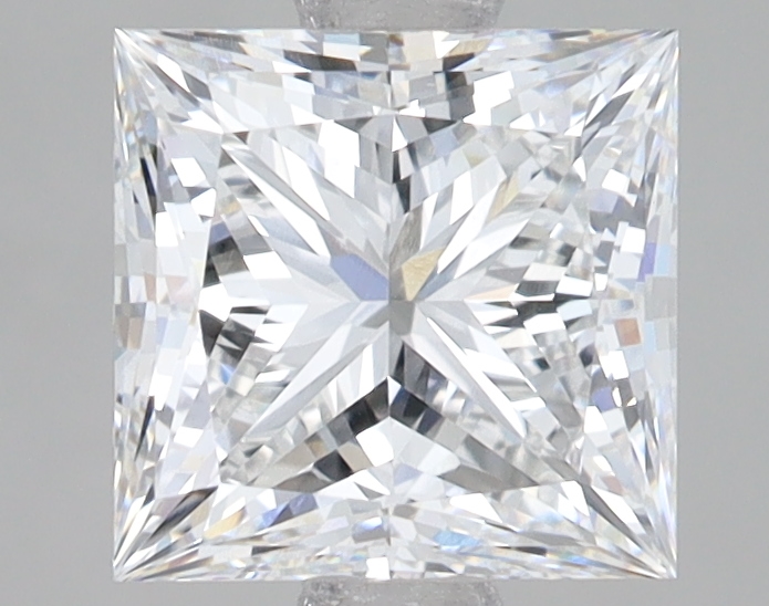 Lab Grown 2.05 Carat, E Colour, <br/>VS1 Clarity PRINCESS Diamond