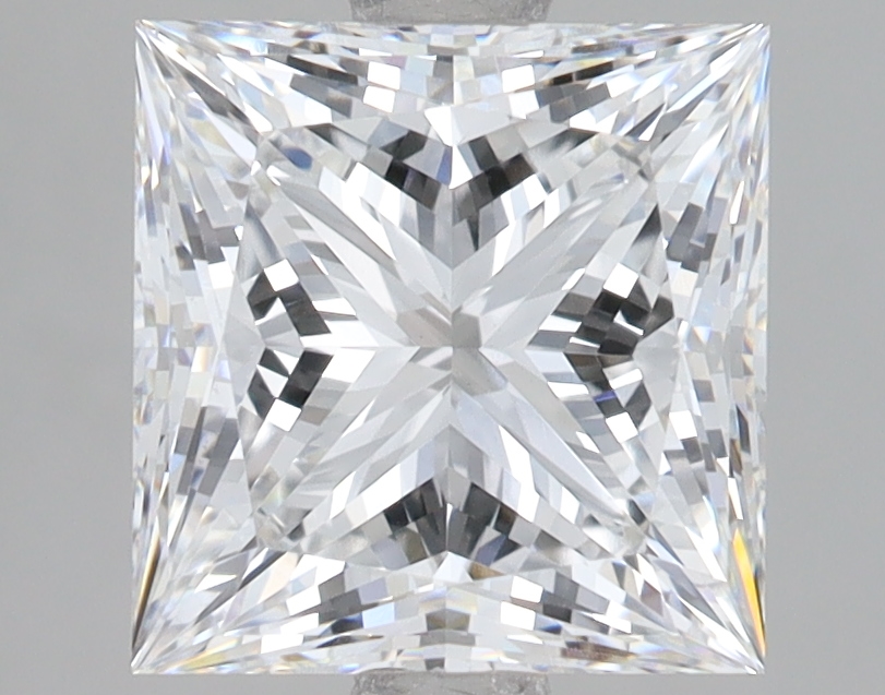 Lab Grown 3.26 Carat, D Colour, <br/>VS1 Clarity PRINCESS Diamond