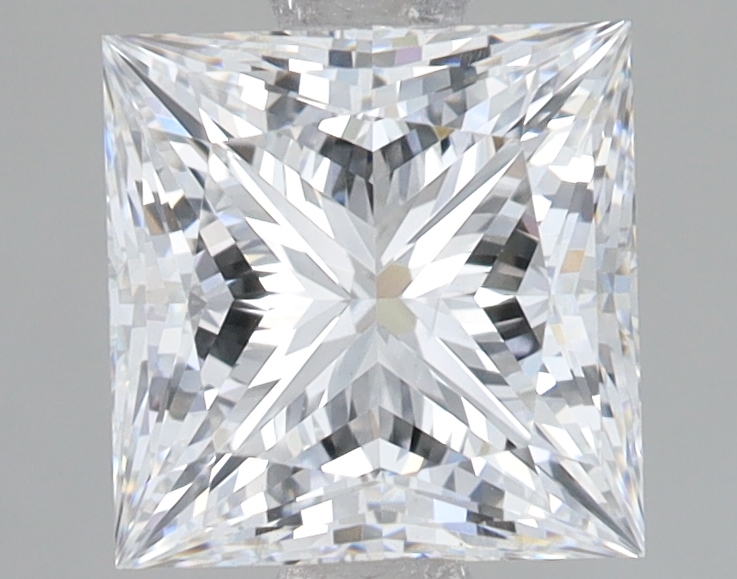 Lab Grown 2.09 Carat, D Colour, <br/>VS1 Clarity PRINCESS Diamond