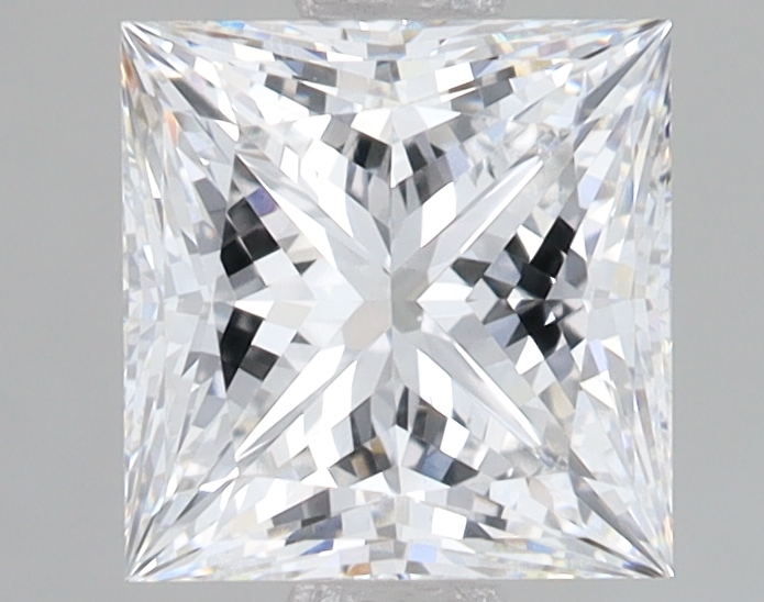 Lab Grown 2.05 Carat, D Colour, <br/>VS1 Clarity PRINCESS Diamond