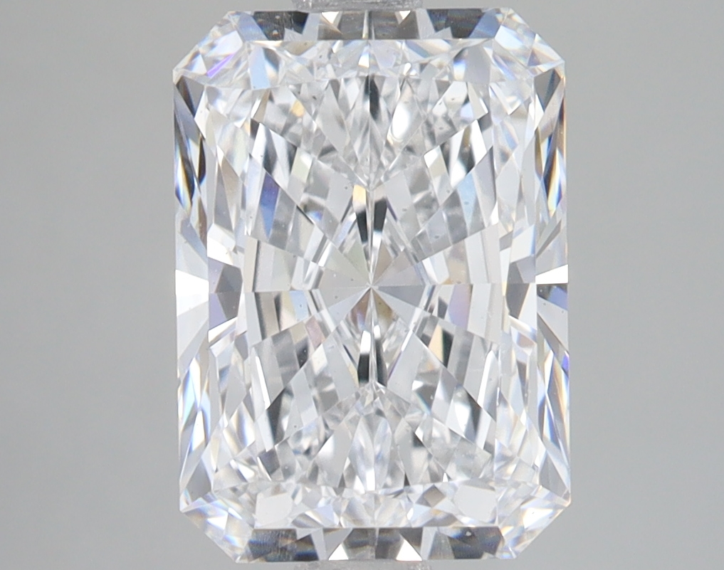 Lab Grown 3.56 Carat, D Colour, <br/>VS1 Clarity RADIANT Diamond