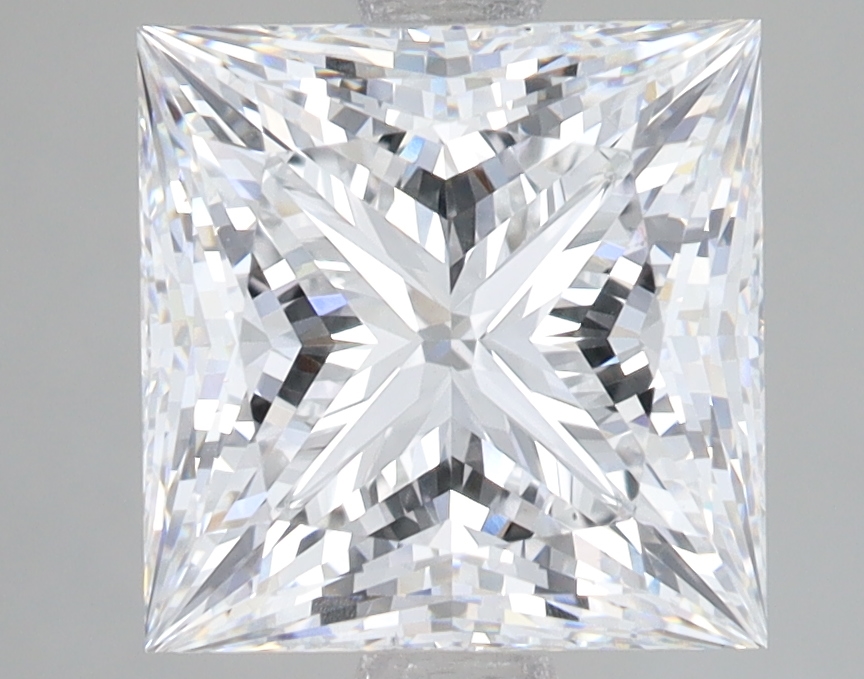 Lab Grown 3.9 Carat, D Colour, <br/>VS1 Clarity PRINCESS Diamond