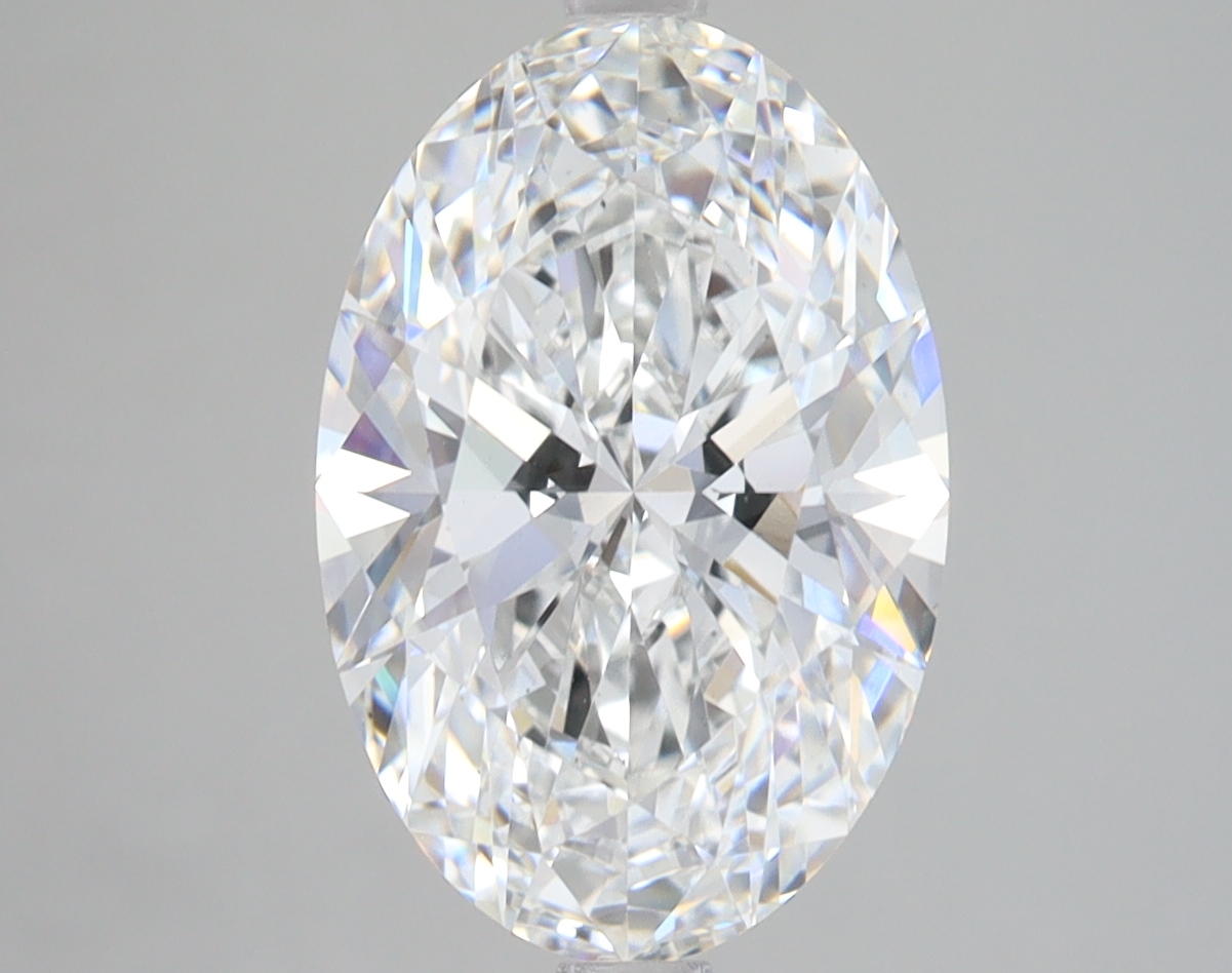 Lab Grown 3.55 Carat, E Colour, <br/>VS2 Clarity OVAL Diamond