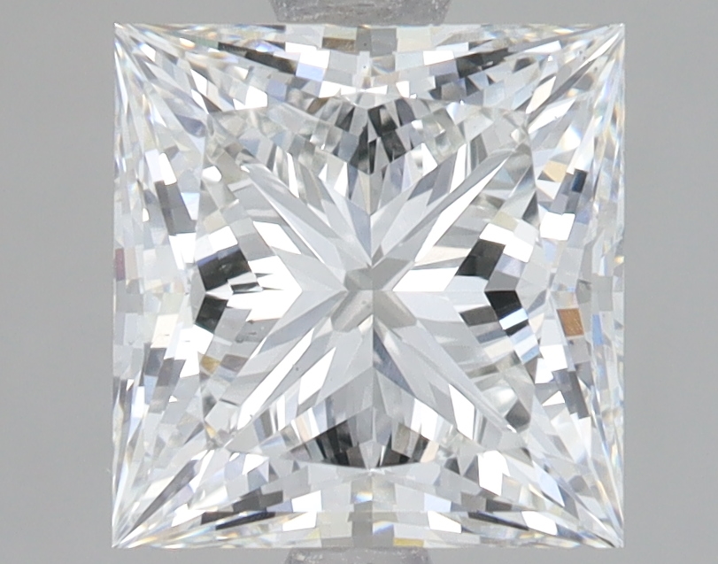 Lab Grown 2.72 Carat, E Colour, <br/>VS2 Clarity PRINCESS Diamond