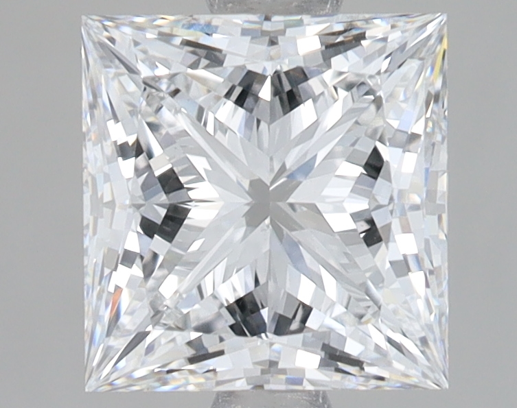 Lab Grown 2.06 Carat, D Colour, <br/>VS1 Clarity PRINCESS Diamond