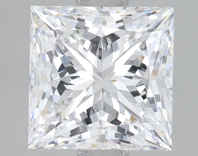 Lab Grown 2.1 Carat, D Colour, <br/>VS1 Clarity PRINCESS Diamond