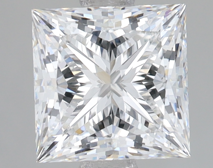 Lab Grown 2.08 Carat, D Colour, <br/>VS1 Clarity PRINCESS Diamond