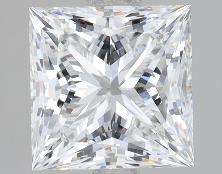Lab Grown 2.52 Carat, D Colour, <br/>VS1 Clarity PRINCESS Diamond