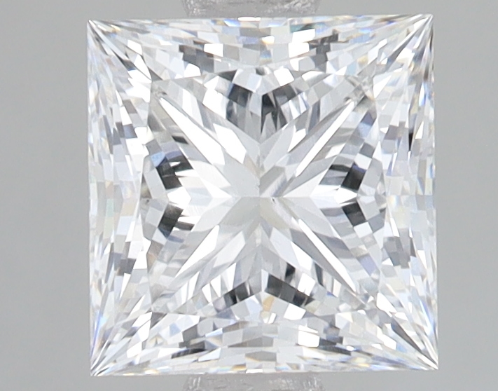 Lab Grown 2.03 Carat, E Colour, <br/>VS1 Clarity PRINCESS Diamond