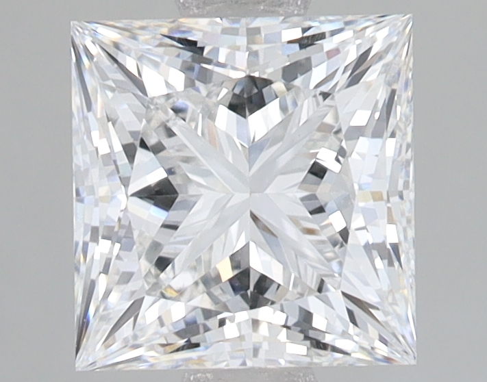 Lab Grown 2.04 Carat, D Colour, <br/>VS1 Clarity PRINCESS Diamond