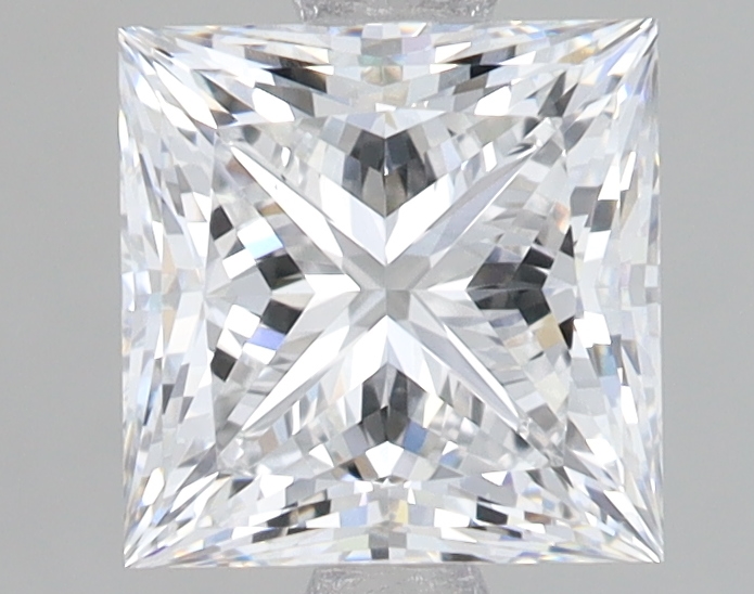 Lab Grown 2.08 Carat, D Colour, <br/>VS1 Clarity PRINCESS Diamond
