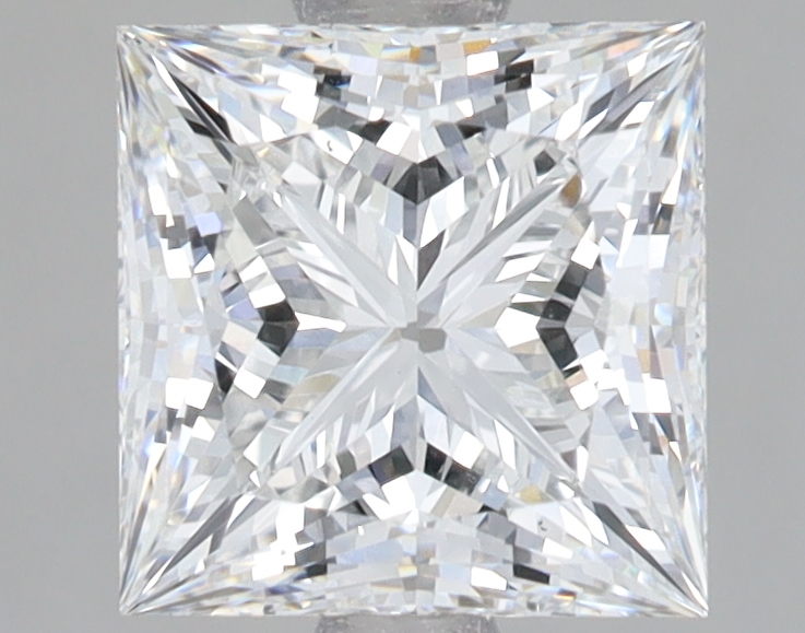 Lab Grown 2.05 Carat, D Colour, <br/>VS1 Clarity PRINCESS Diamond