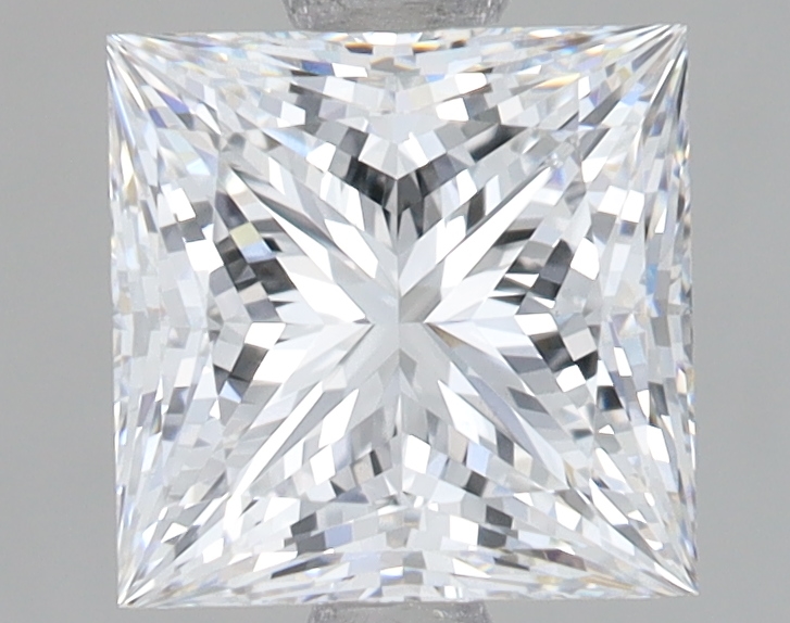Lab Grown 2.09 Carat, D Colour, <br/>VS1 Clarity PRINCESS Diamond