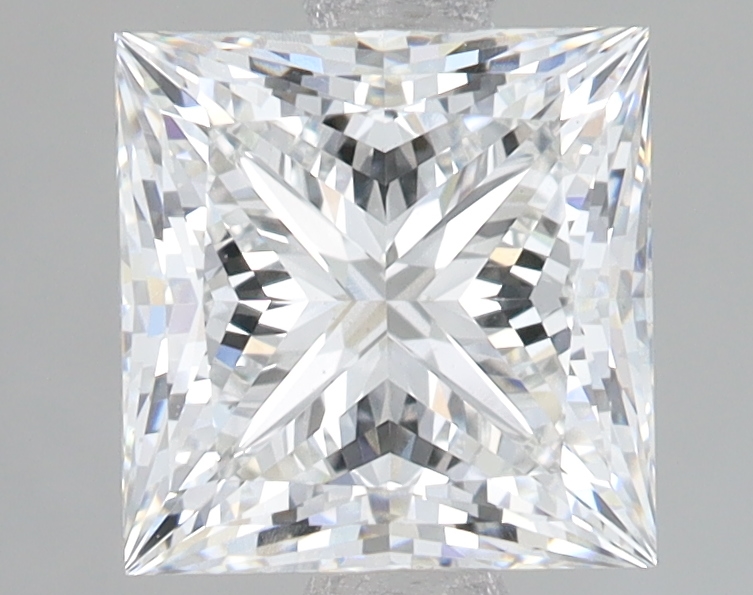 Lab Grown 2.59 Carat, E Colour, <br/>VS1 Clarity PRINCESS Diamond