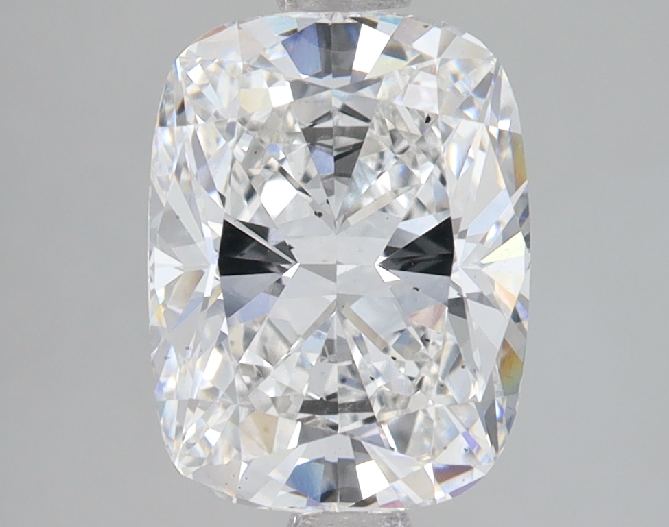 Lab Grown 3.06 Carat, E Colour, <br/>SI1 Clarity CUSHION Diamond