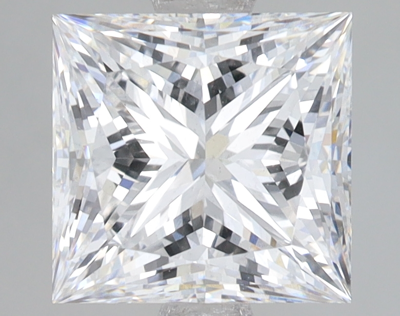 Lab Grown 3.06 Carat, D Colour, <br/>VS1 Clarity PRINCESS Diamond